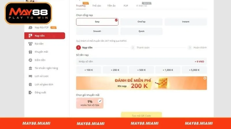 Câu hỏi thường gặp May88 về các dịch vụ hiện có