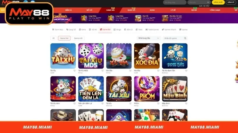 Game bài - Đấu trí kịch tính, thắng lớn mỗi ván