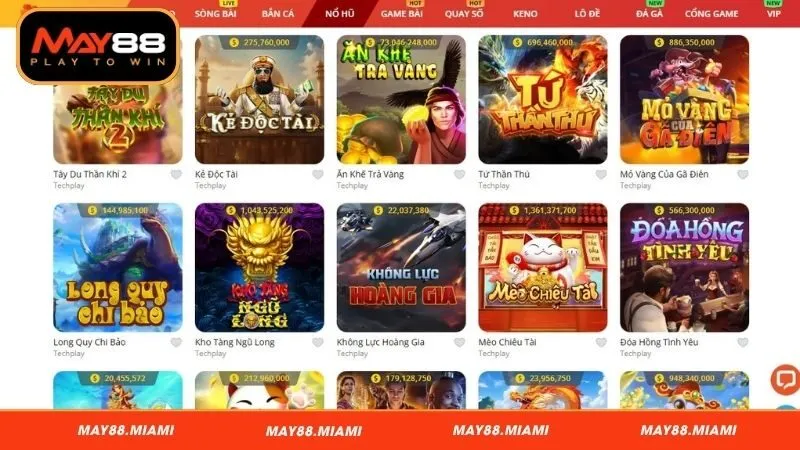 Hướng dẫn tham gia nổ hũ May88