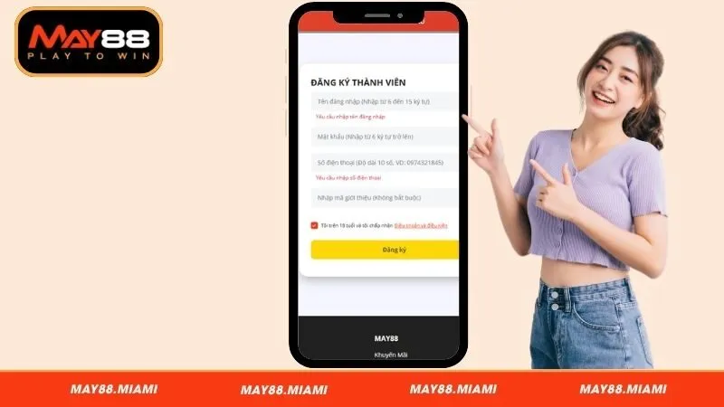 Lưu ý cần nắm rõ để đăng ký May88 thành công